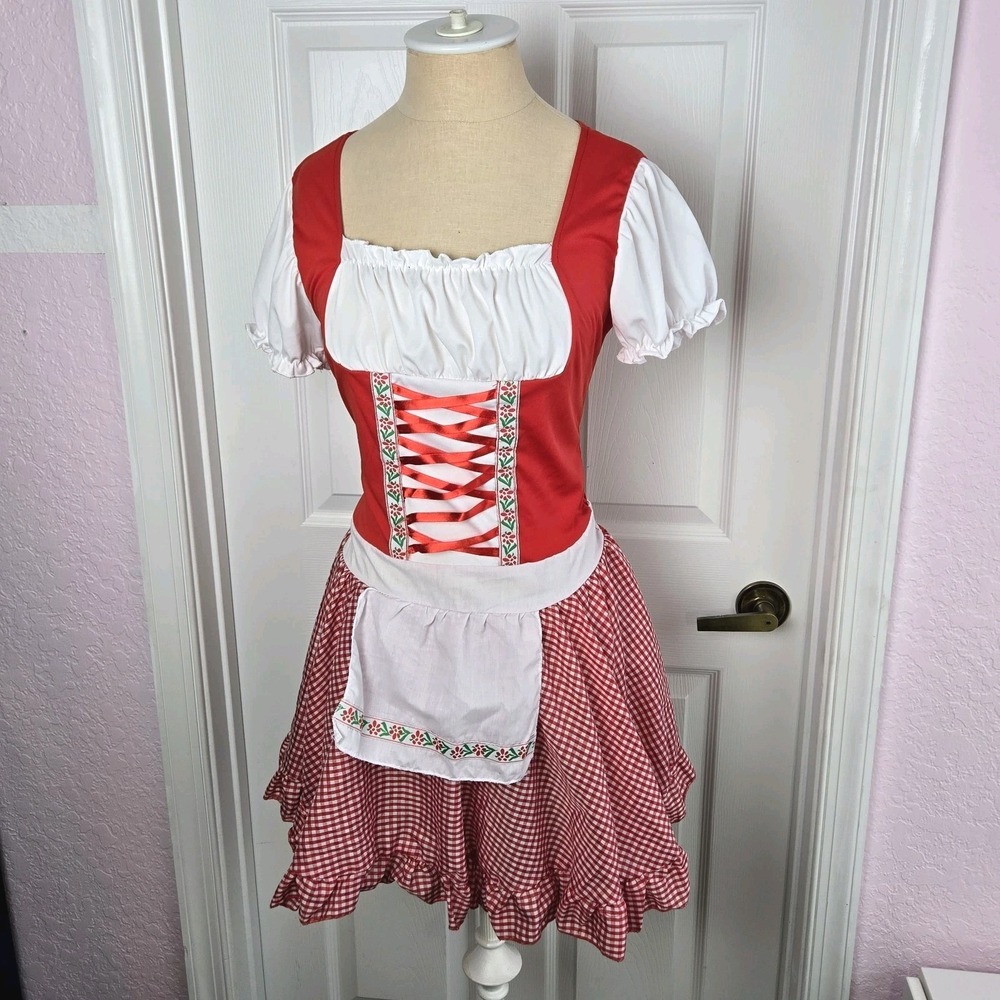 Leg‎ Avenue Lil Miss Red Riding Hood Costume Junior Size M-L Cosplay Halloween